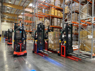 Agv In Warehouse